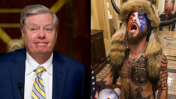 Hostile Juror: Lindsey Graham Doesn't Want QAnon Shaman to Testify at Impeachment