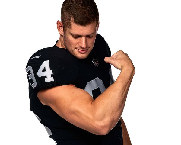 First Look: Carl Nassib Supports LGBTQ Community with Rainbow Cleats