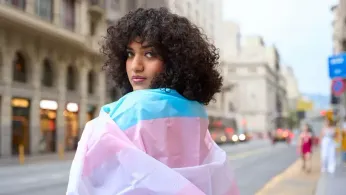 Lush Launches Trans Flag Bath Bomb, Donates Profits to Transgender Advocacy